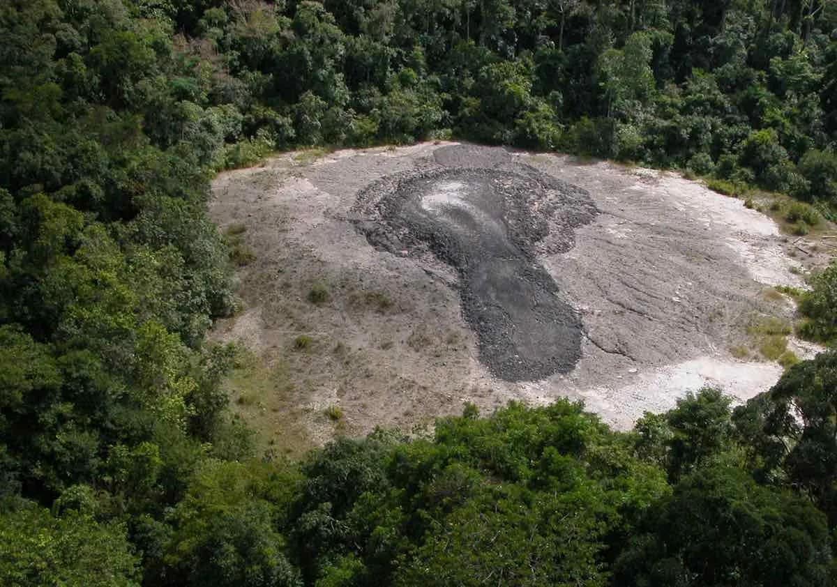 Lipad Mud Volcano at Tabin Wildlife Reserve