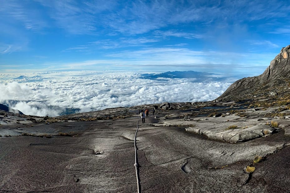 view from Mount Kinabalu