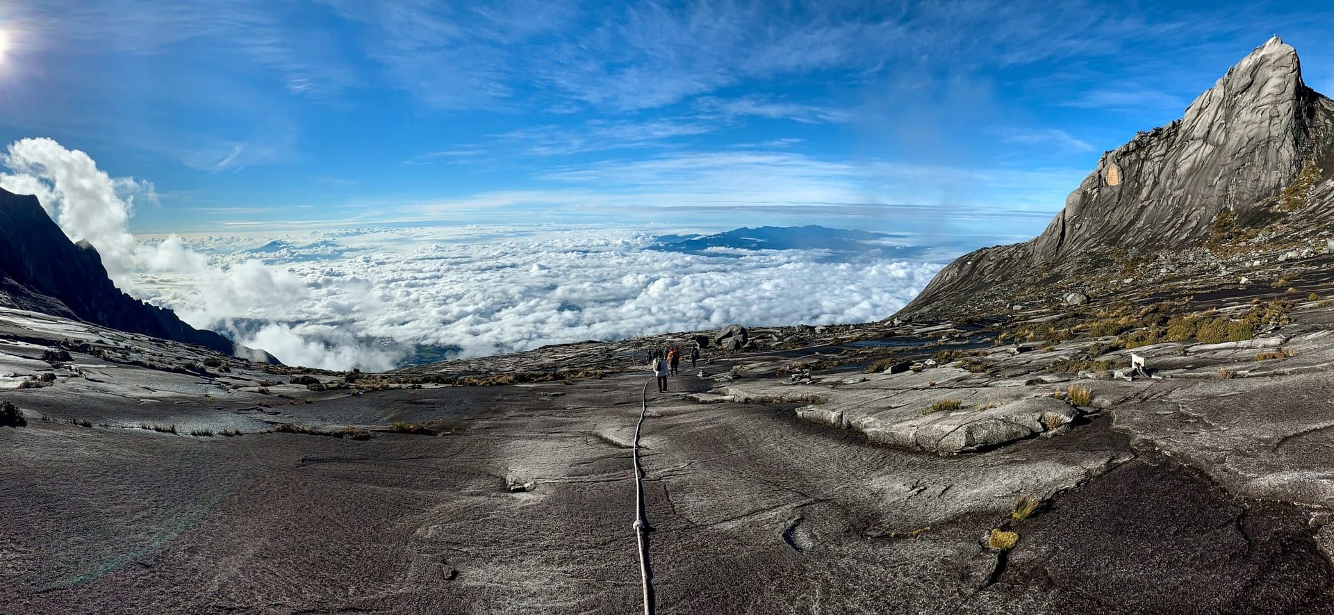 view from Mount Kinabalu